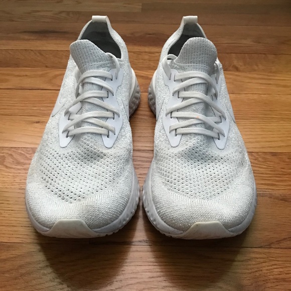 Nike Epic React Flyknit True White - Picture 3 of 5
